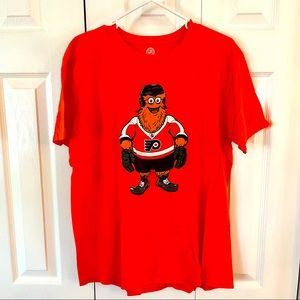 NHL Fanatics Apparel Philadelphia Flyer’s Gritty T-shirt. Size large